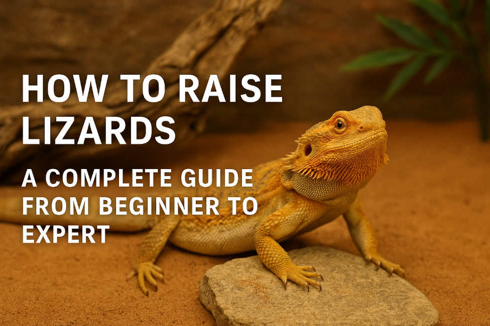 🦎 How to Raise Lizards: A Complete Guide from Beginner to Expert