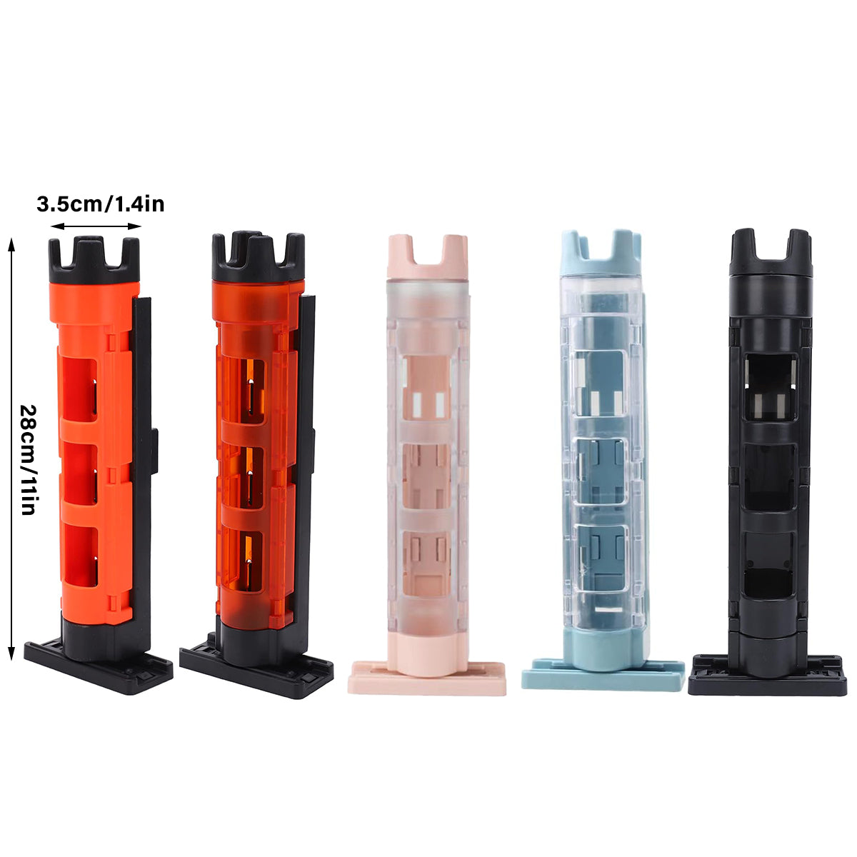 Fishing Rod Holder For Fishing Box ABS Plastic Adjustable