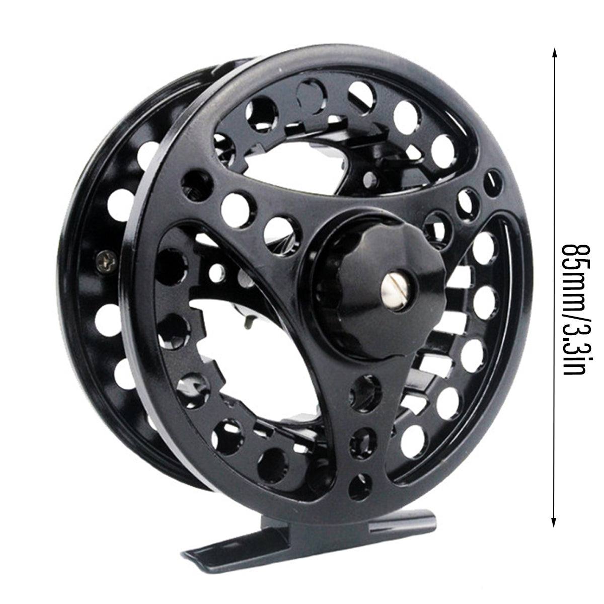 All-Metal Fly Fishing Reel CNC Aluminum Alloy Disc Brake Ice & Fly Reel