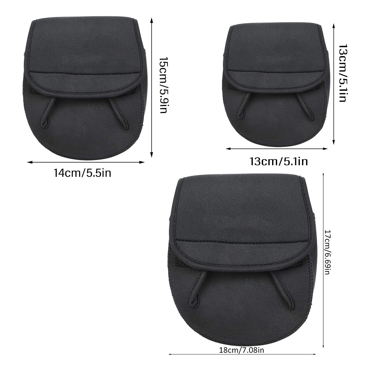 Fishing Reel Protective Cover Waterproof Neoprene Case Description