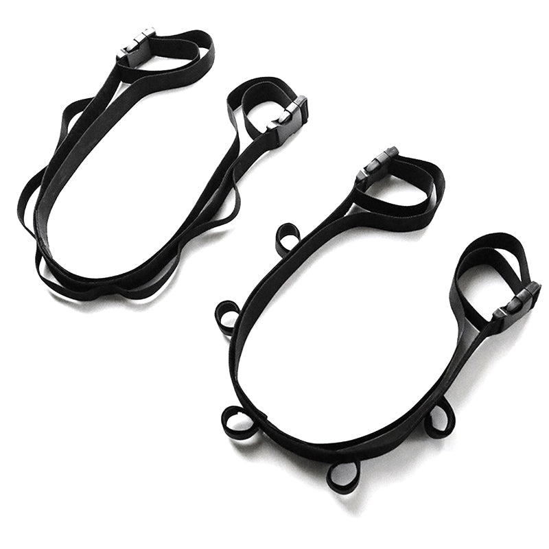 2pcs Fishing Rod Rack Strap for Car Adjustable Vehicle Rod Holder