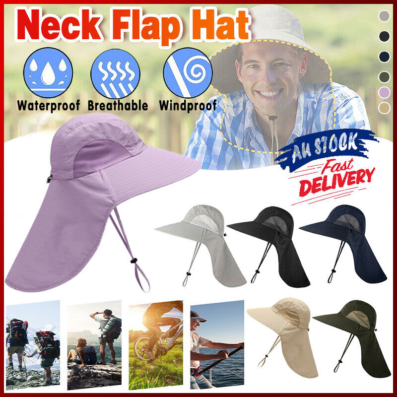 Flat Cap Adjustable Outdoor Hat For Men Women All Seasons