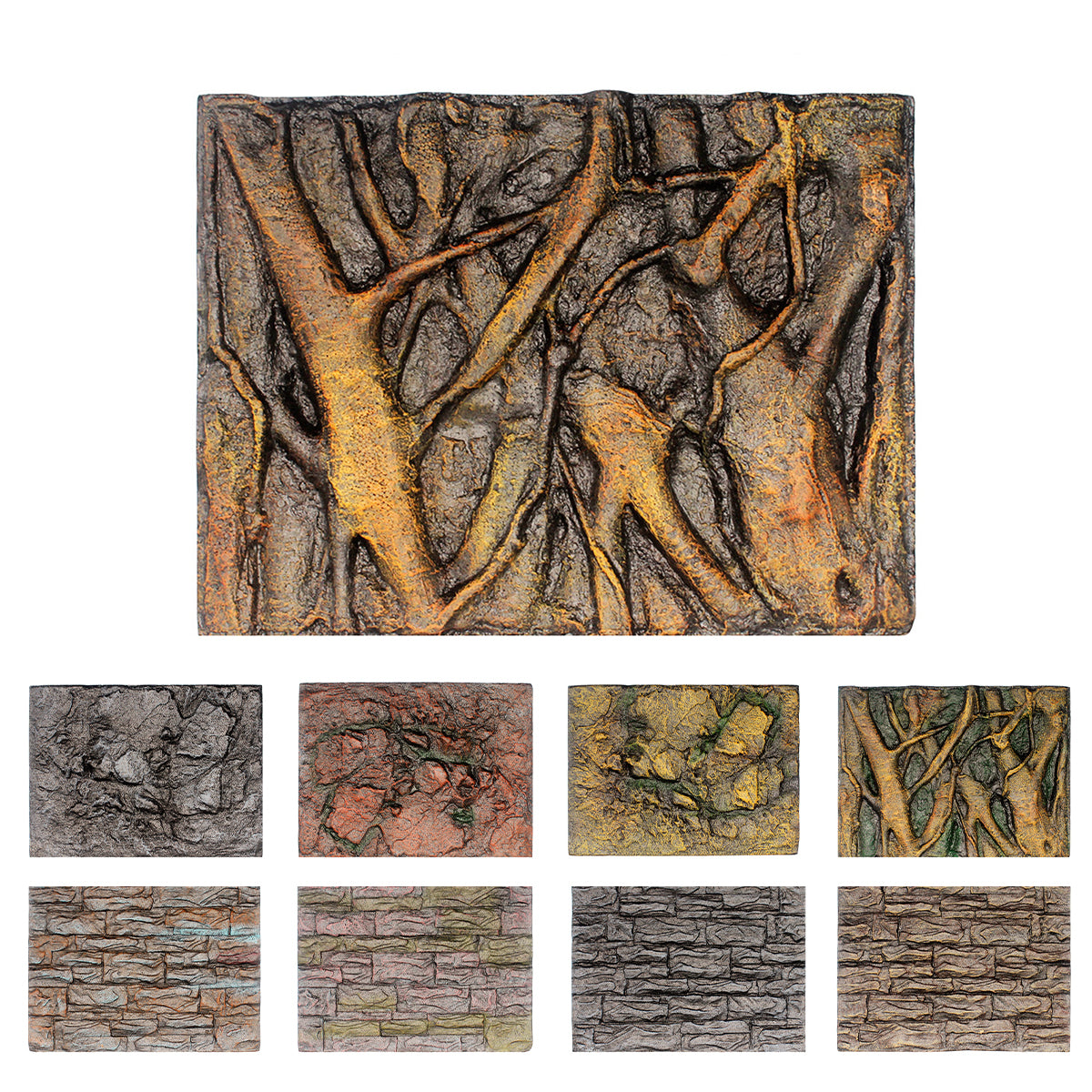 3D Foam Reptile Tank Background Board