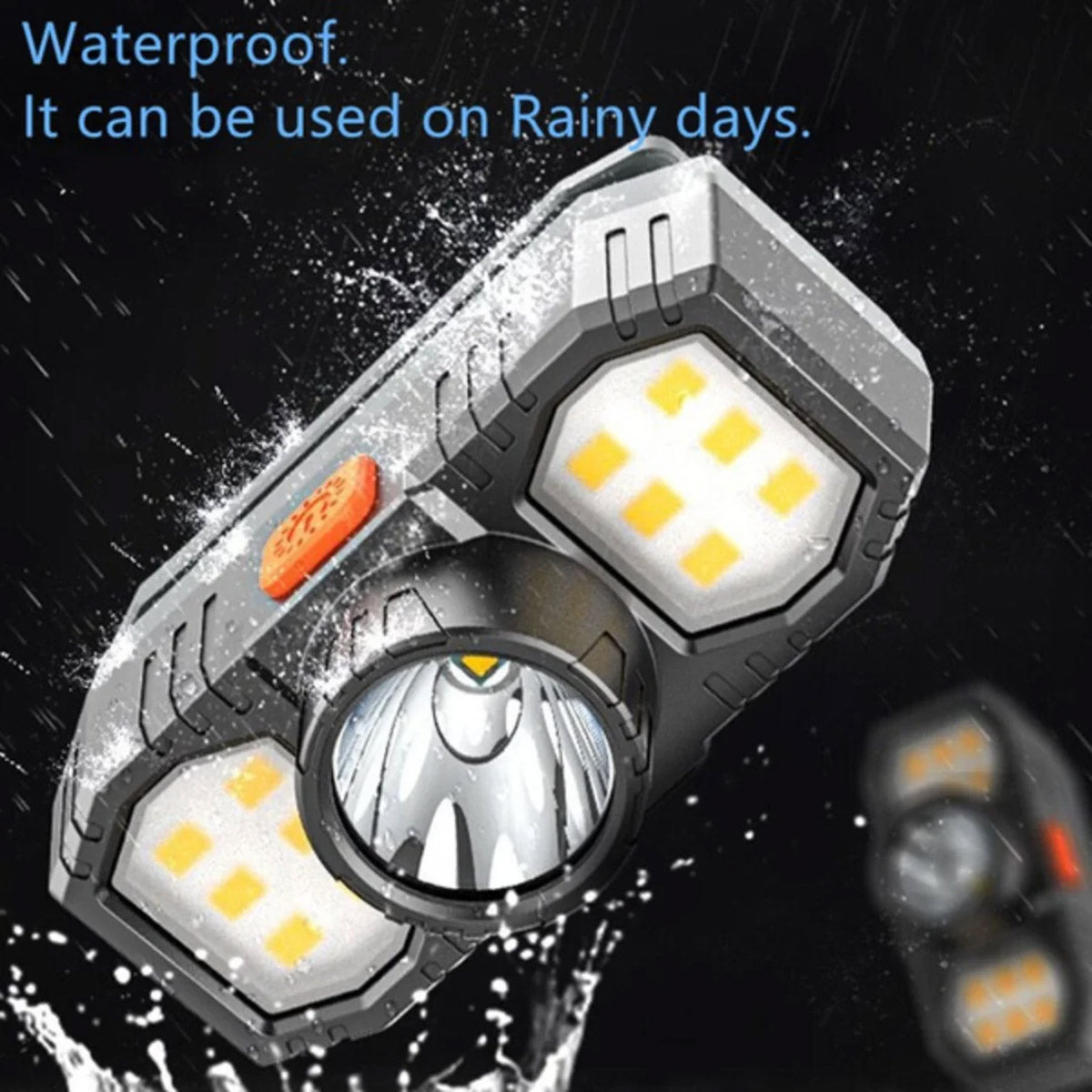 USB Rechargeable LED Headlamp Waterproof Outdoor Light