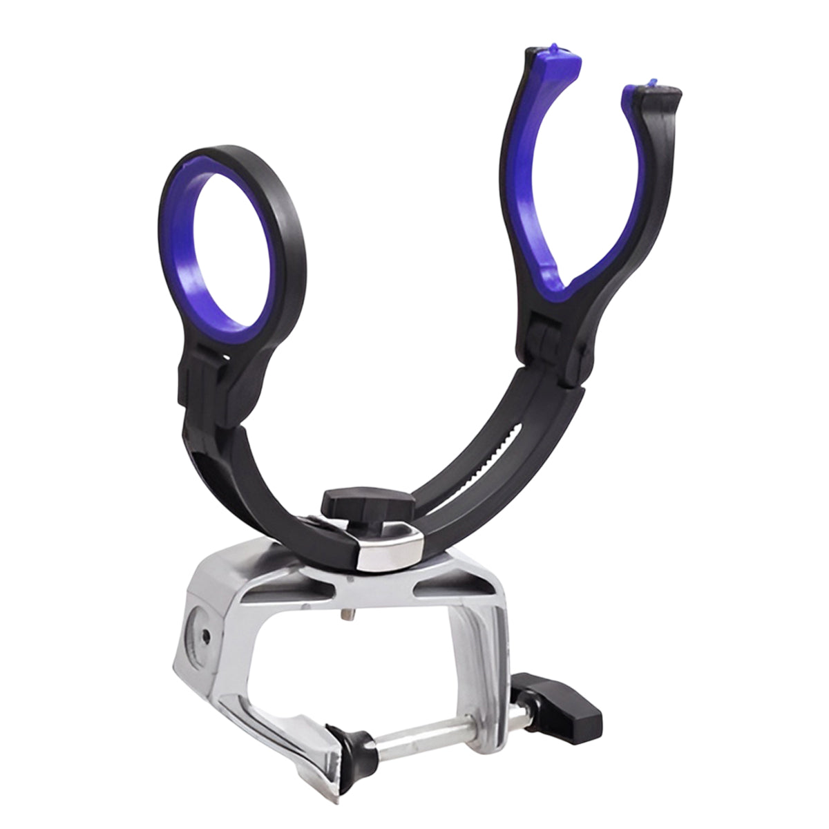 Adjustable Boat Fishing Rod Holder Clamp-on Pole Bracket Pod Rest Fishing Stand