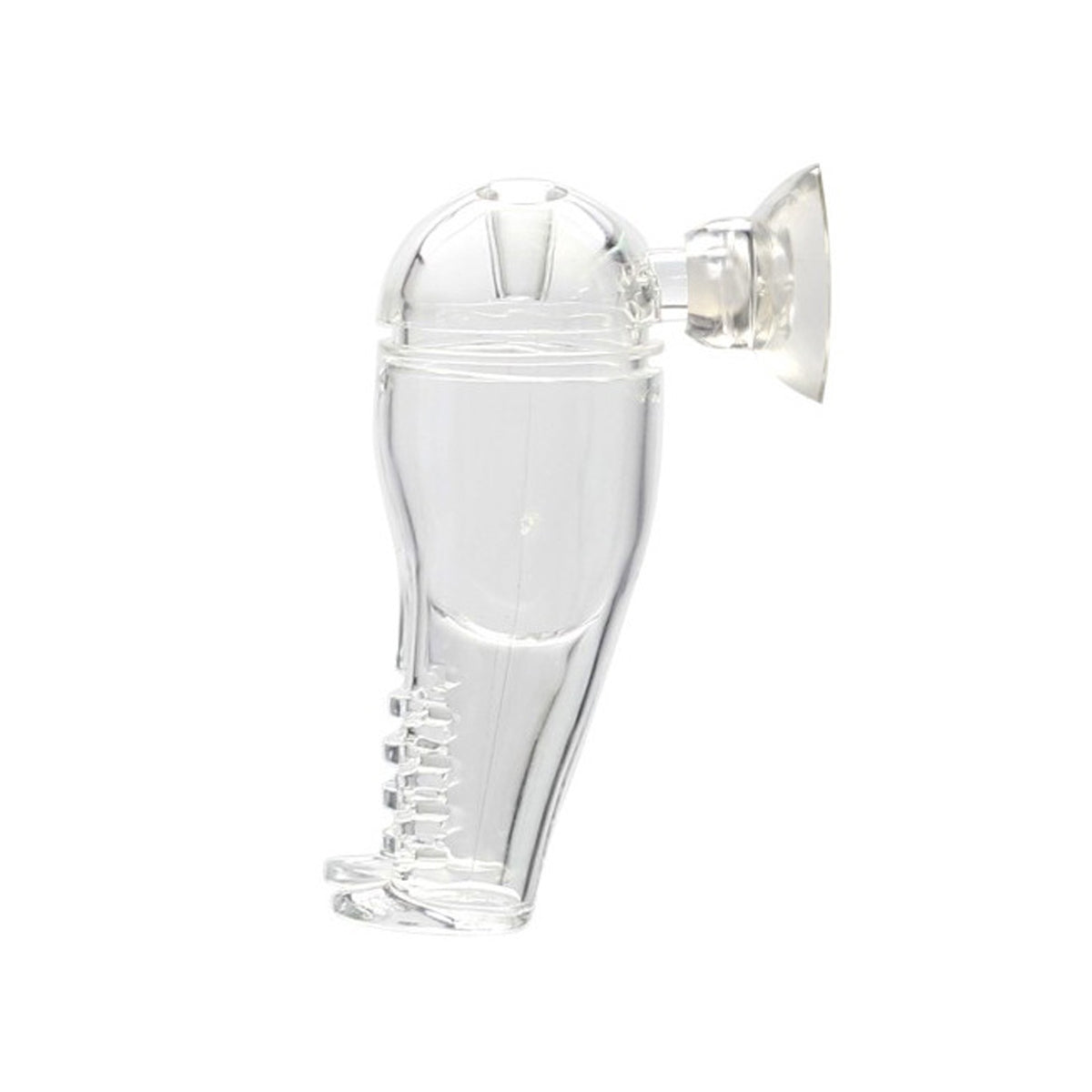 Acrylic Pants-Shape Fish Feeder 3x7.5cm Clear Durable for Aquarium Fish Tank Use