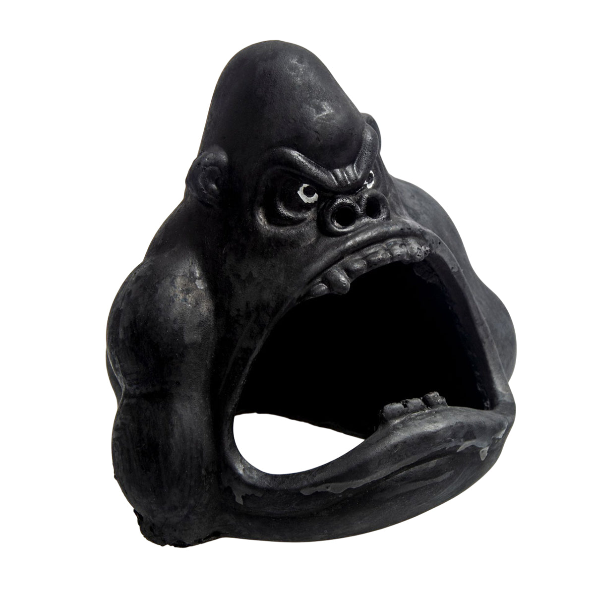 Gorilla Shaped Aquarium Decoration Shelter