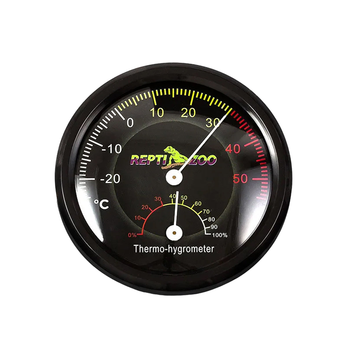 Reptile Thermometer Hygrometer Dial for Terrarium Temperature & Humidity