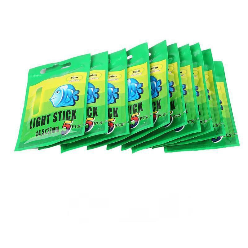 UP100x Chemical Light Fishing Fluorescent Glow Sticks Clip On the Rod Tip Au