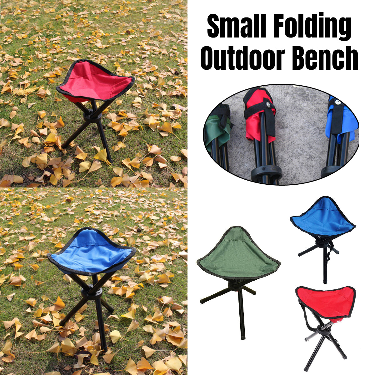 Folding Portable Beach Chair Lightweight Camping Stool