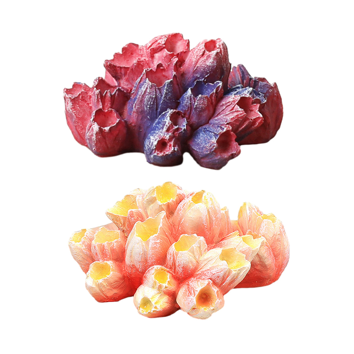 Artificial Coral Reef Rockery Resin Aquarium Decoration For Fish Tank