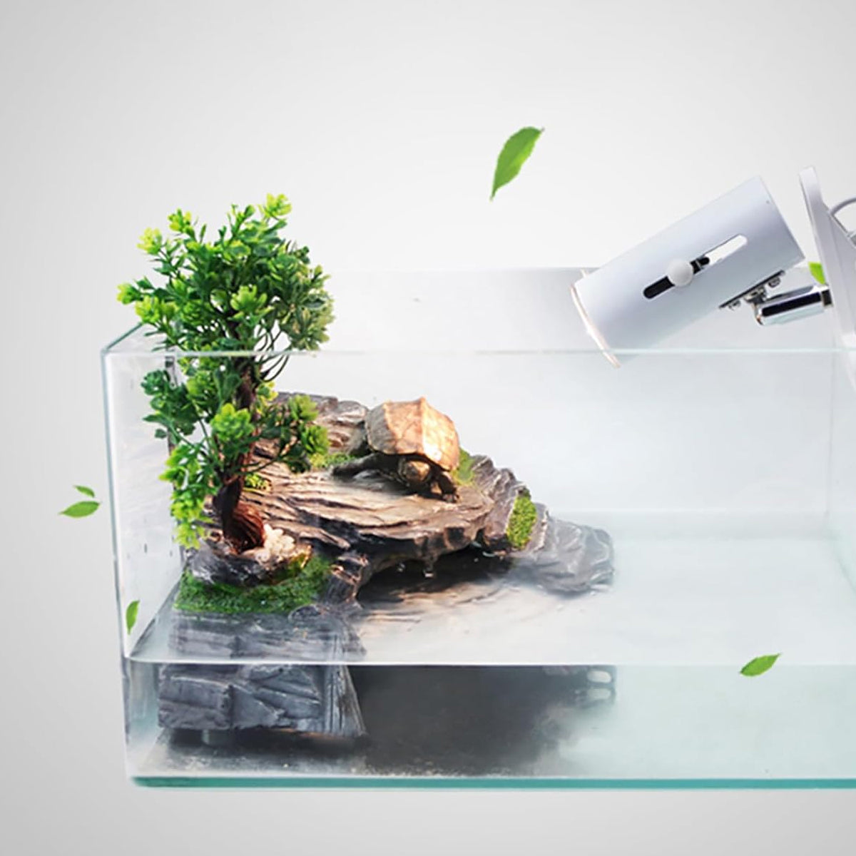 Reptile Hideout with Tree Decor