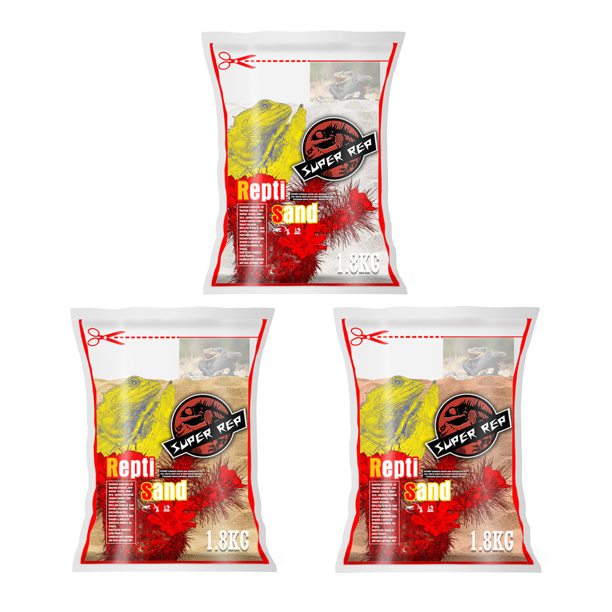1.8kg Reptile Sand Mat Natural Substrate for Terrarium Creeping Sand Bedding