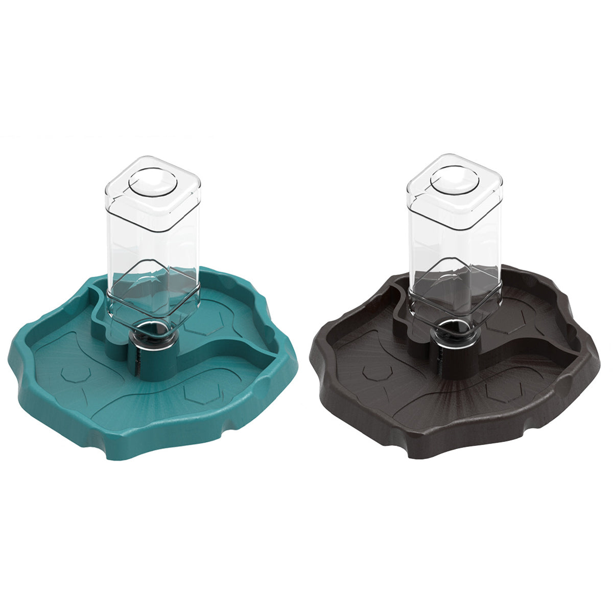 2in1 Dual-Purpose Reptile Feeder Water Bowl