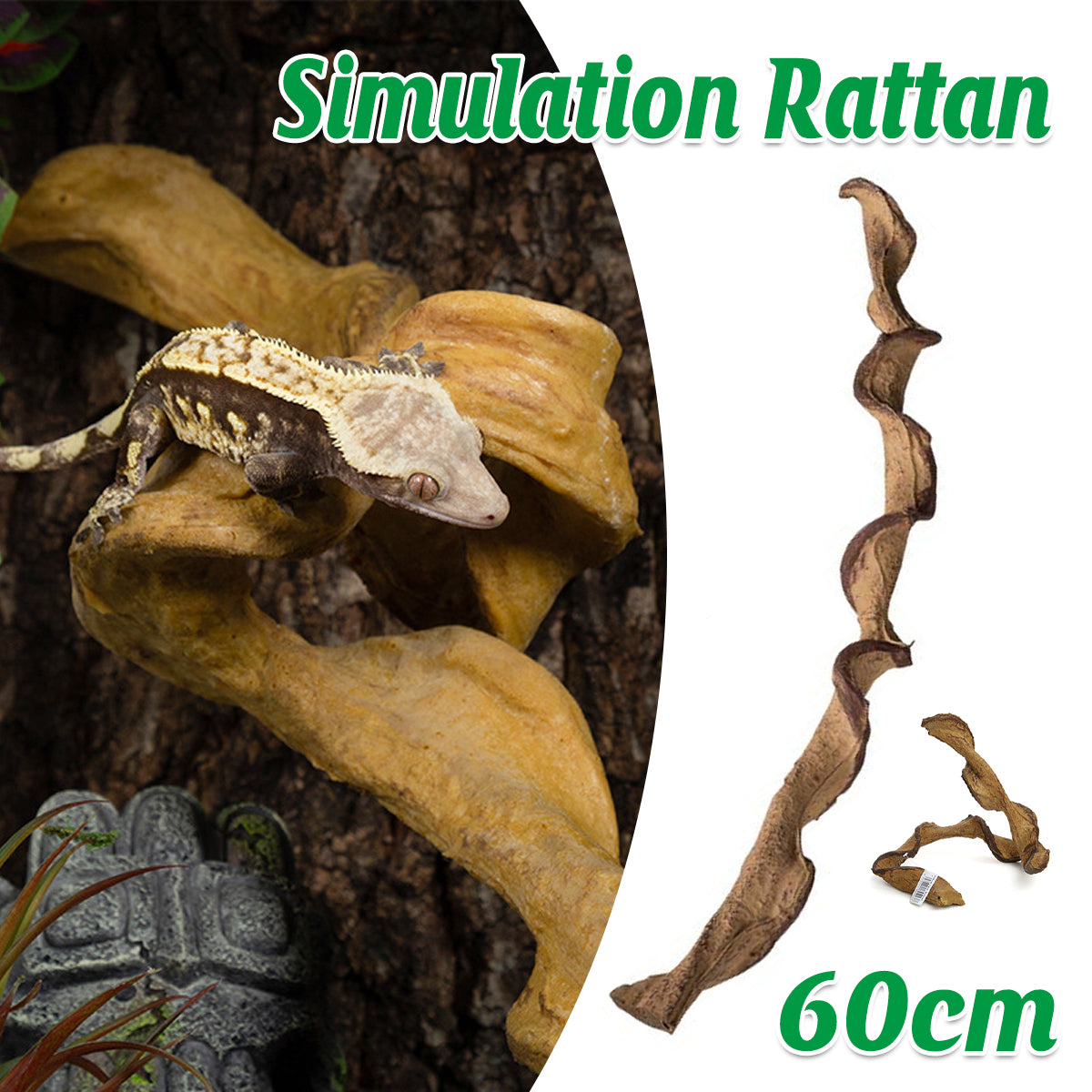 Reptile Climbing Vine Flexible Jungle Branch For Terrariums