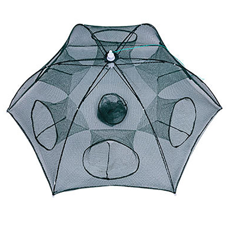 Foldable Automatic Fishing Net Trap Cage for Fish Shrimp Crabs