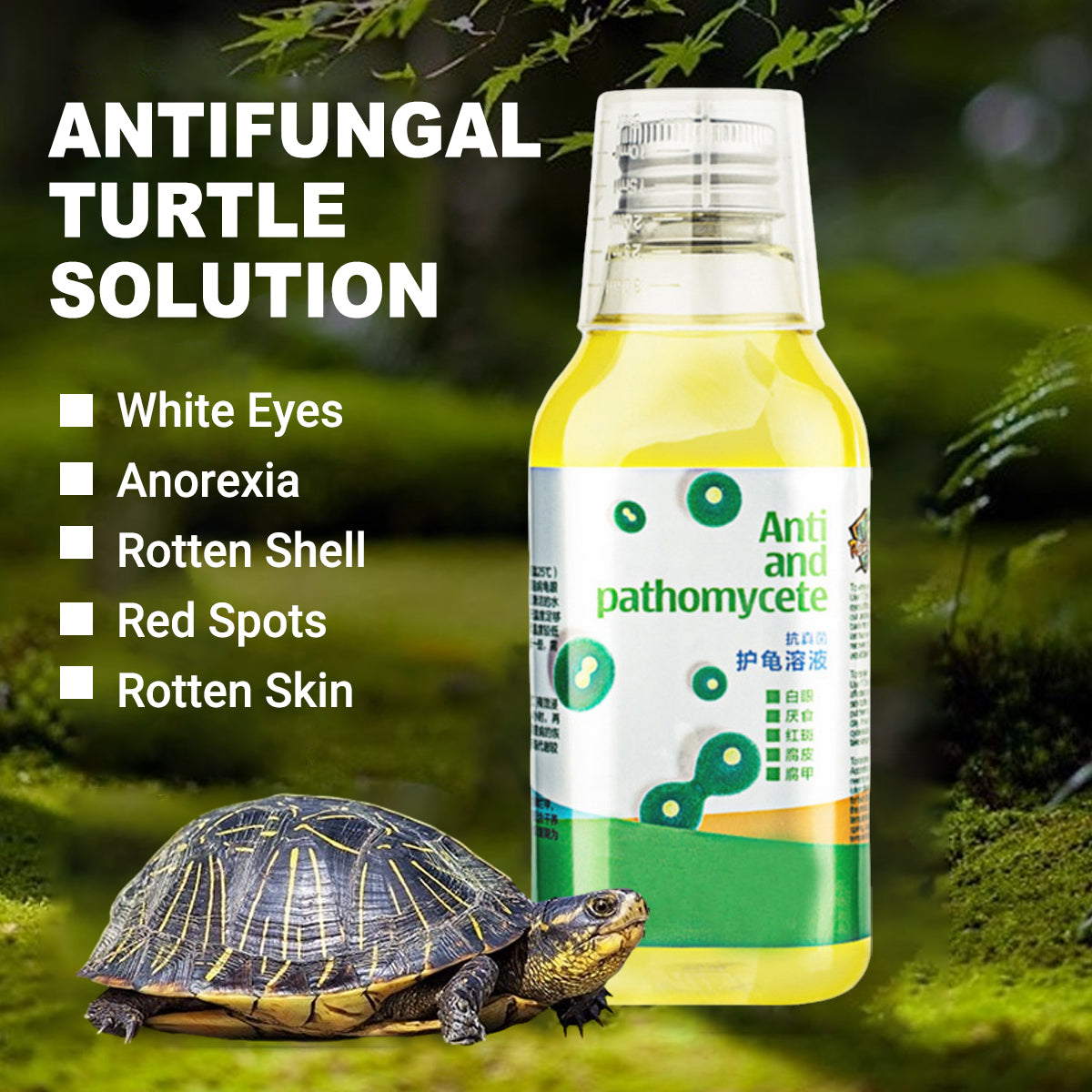 Turtle Antifungal Care Solution 100ML