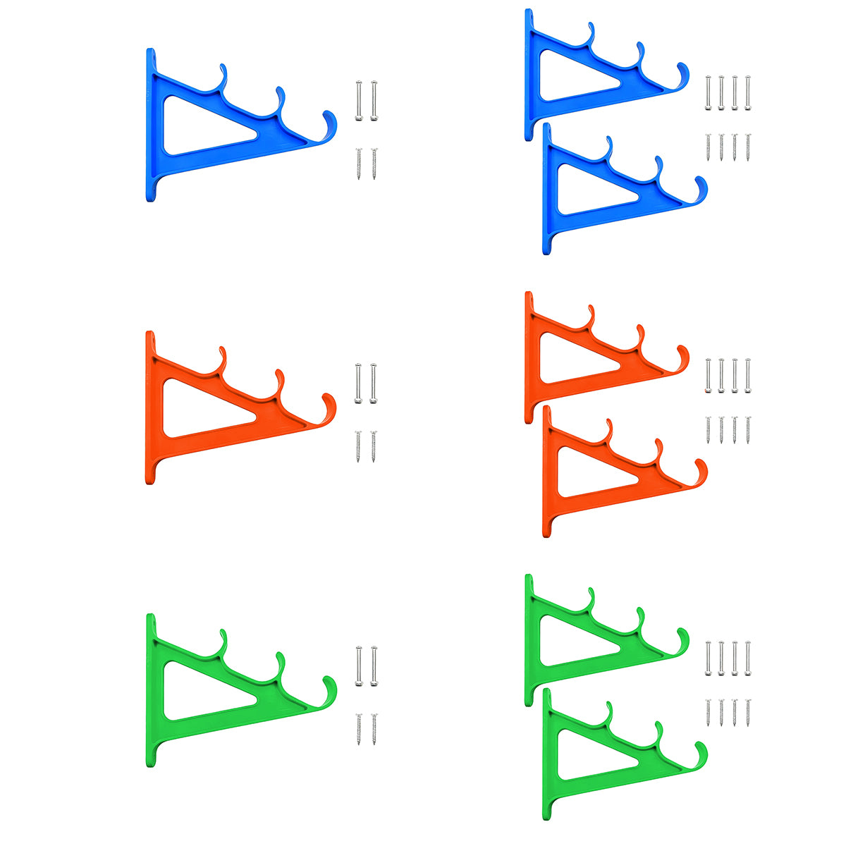 Fishing Rod Holder Wall Mount 3-Position Rod Rack