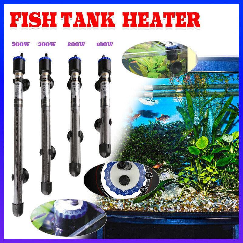 100W-500W Submersible Fish Tank Water Heater
