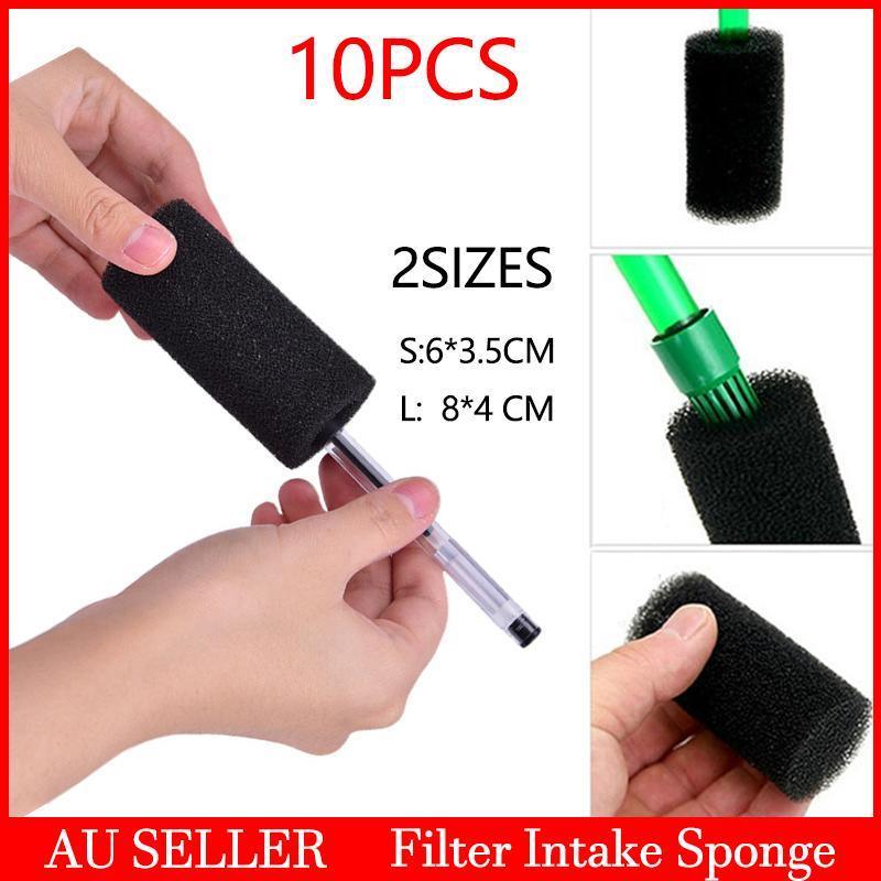 10pcs Filter intake sponges 2 Sizes