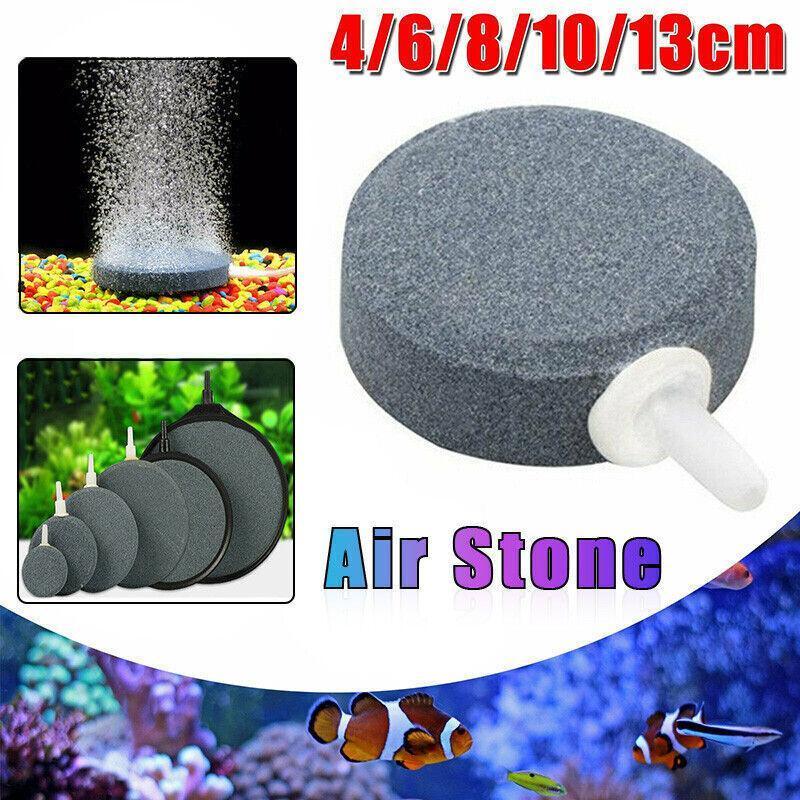 Aquarium Air Stones Round Air Stone Disk Bubble Diffuser 5 Sizes