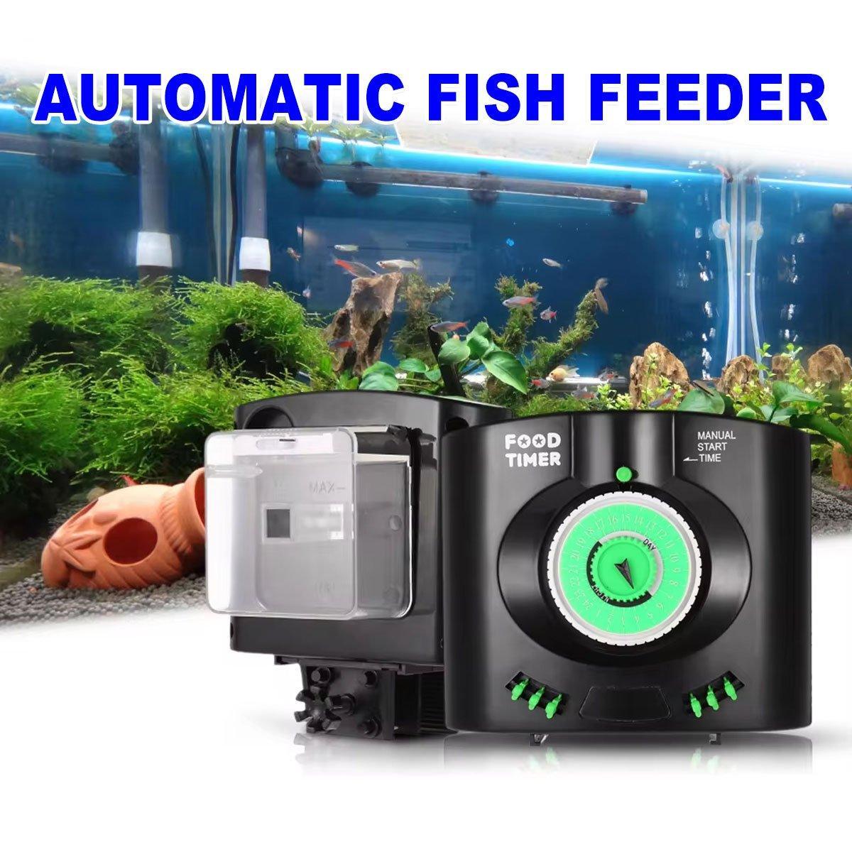 WT180A Fish Tank Automatic Feeder Fish Aquarium Fish Tank Feeder Feeder