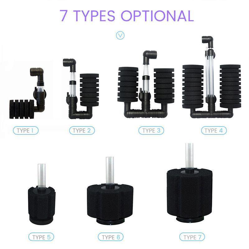 Biochemical Air Sponge Filter 7 Types