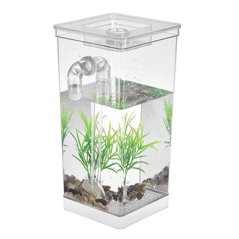 Small Fish Tank Self Cleaning Aquarium