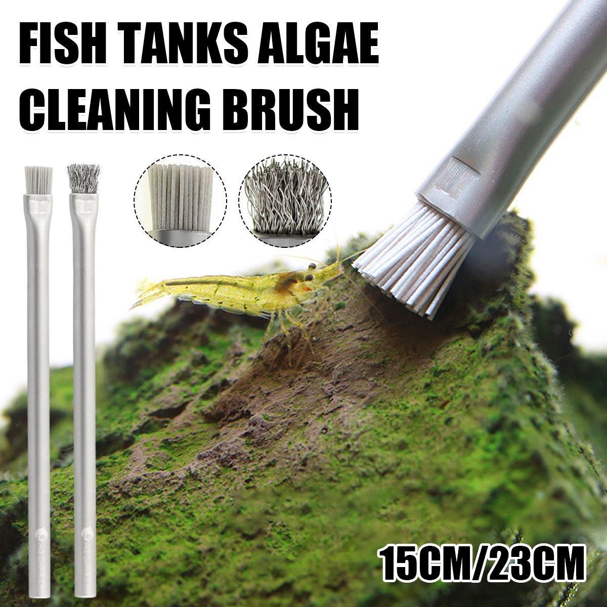 Landscape Stone Cleaning Brush Algae Brush Water And Grass Landscape Brush ADA Same Style Cleaning Algae On Stone Wood