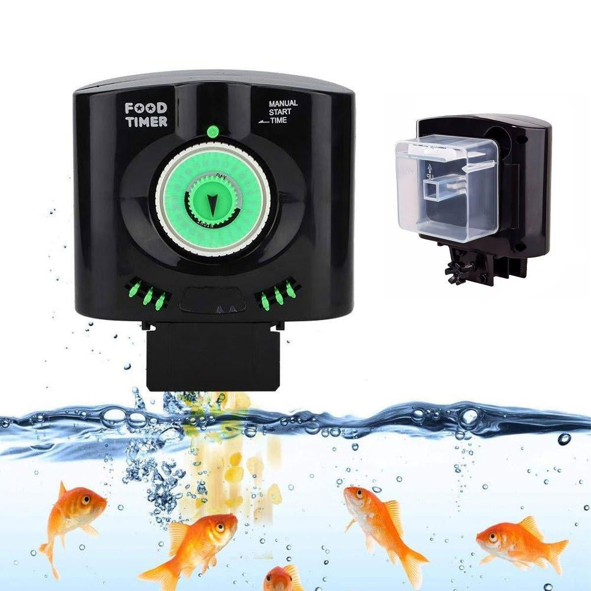 WT180A Fish Tank Automatic Feeder Fish Aquarium Fish Tank Feeder Feeder