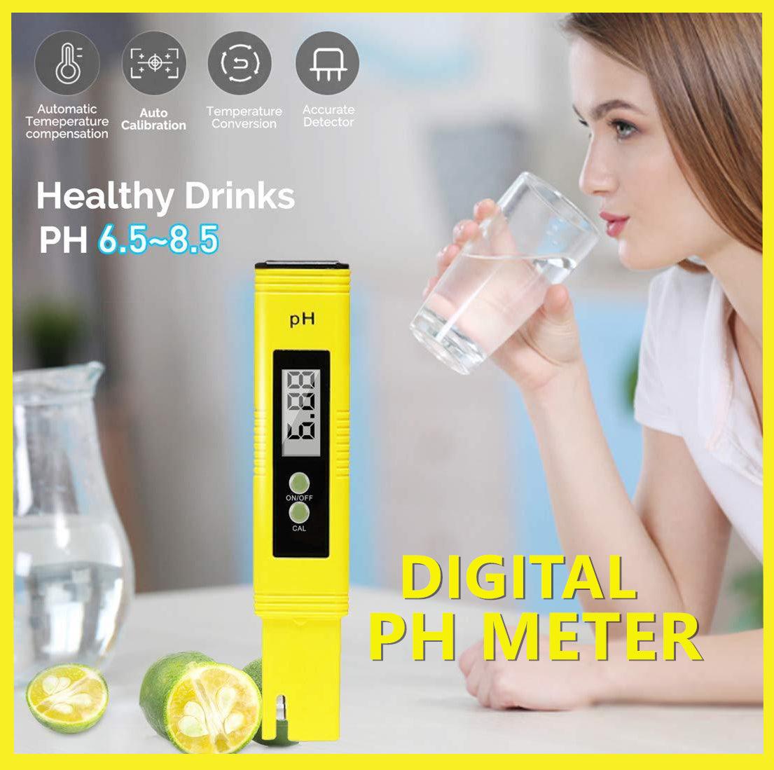 Digital Electric PH Meter LCD Tester Pocket Aquarium Water Test Pen Hydroponics