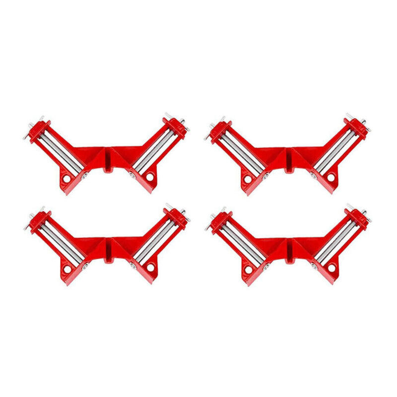 4pcs 90 Degree Corner Clamp Right Angle Vise Frame Holder