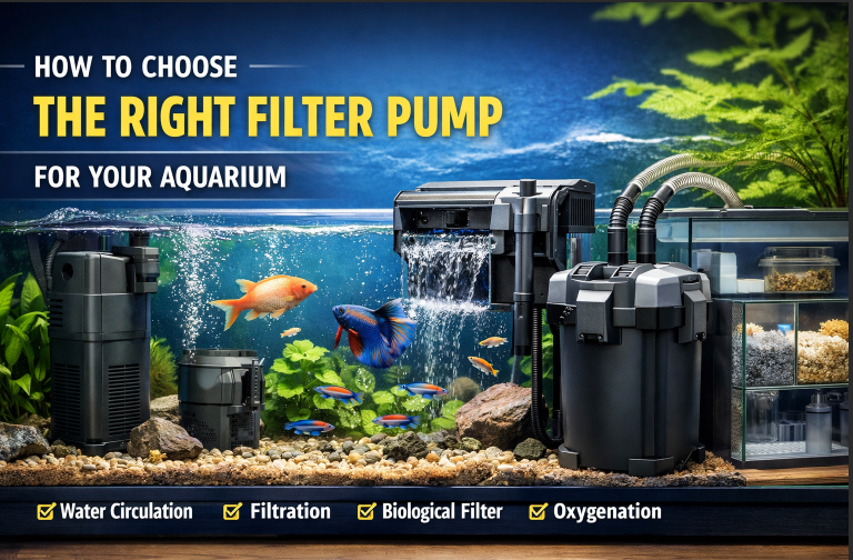 How to Choose the Right Filter Pump for a Home Aquarium
