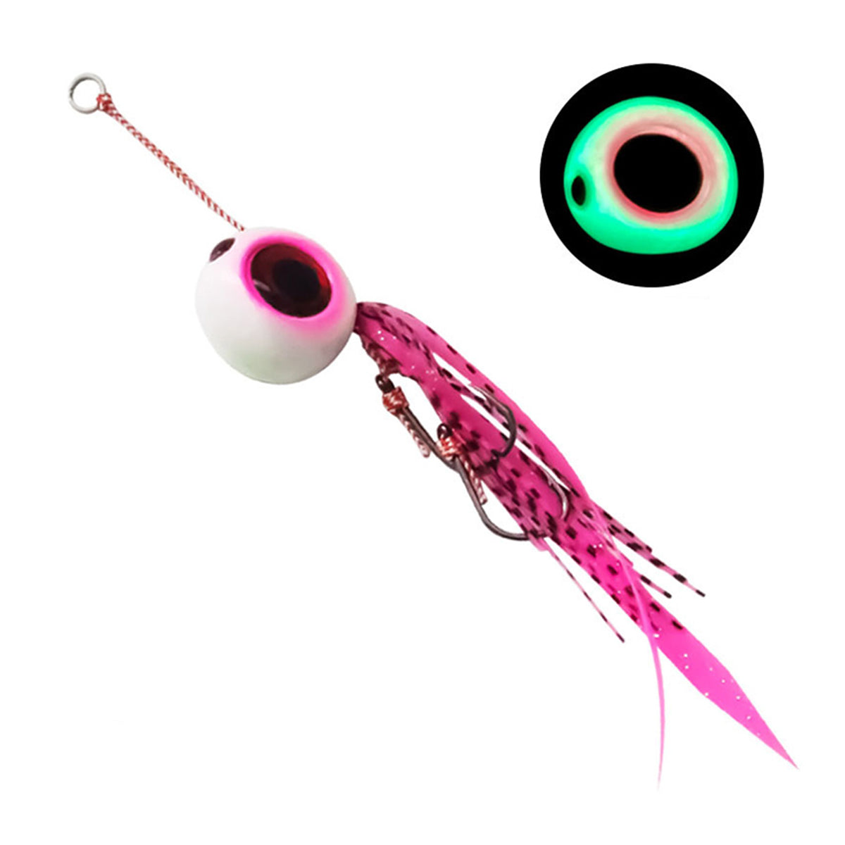 Luminous Fishing Lure with 3D Fisheye – Durable Hooks