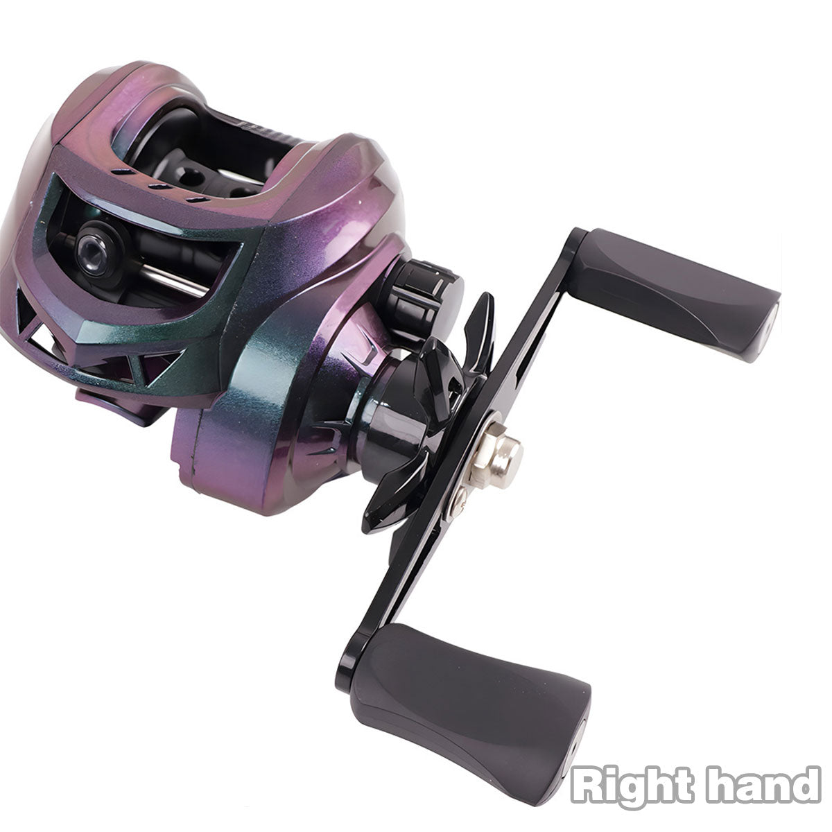 Metal Fishing Reel High-Speed Gear 7.2:1 with Force Alarm
