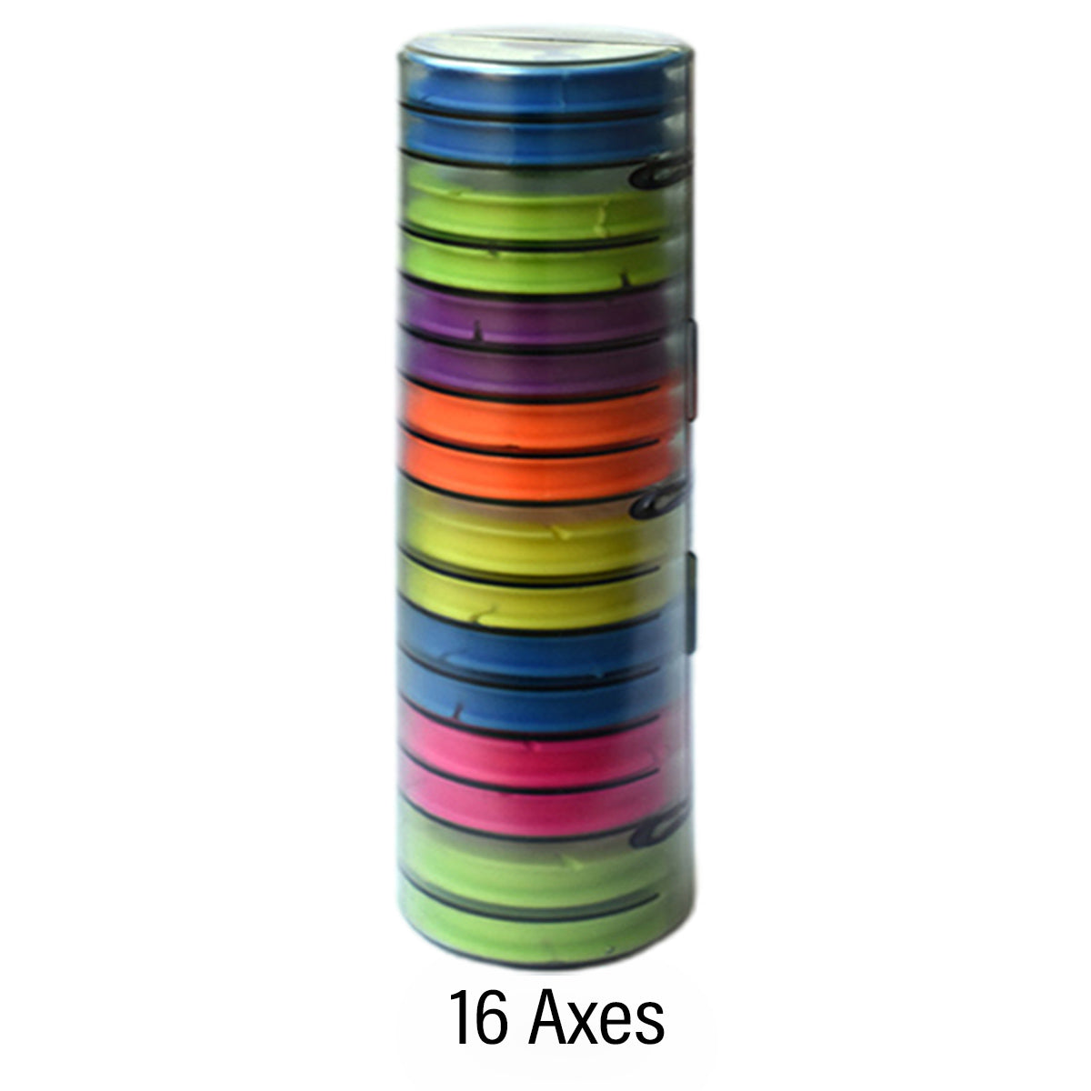 Fishing Tackle Box Line Organizer with Multiple Axes