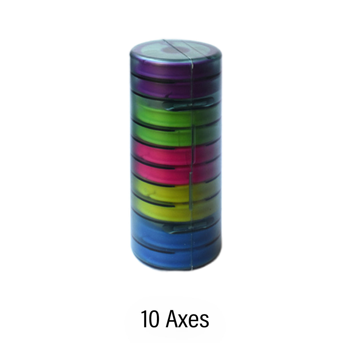 Fishing Tackle Box Line Organizer with Multiple Axes