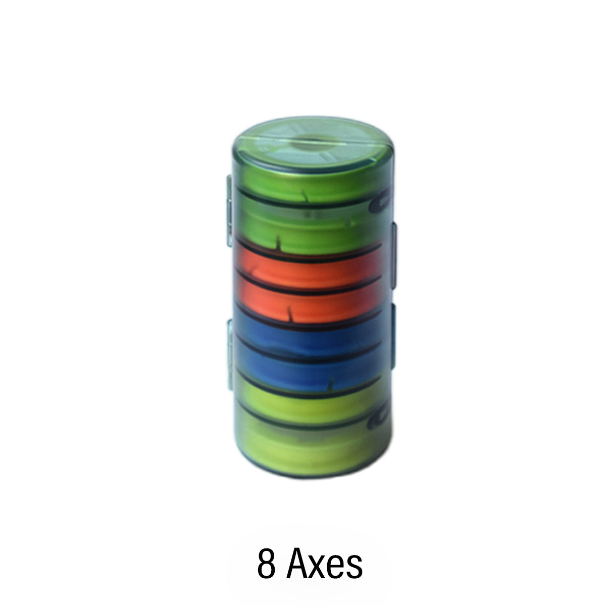 Fishing Tackle Box Line Organizer with Multiple Axes