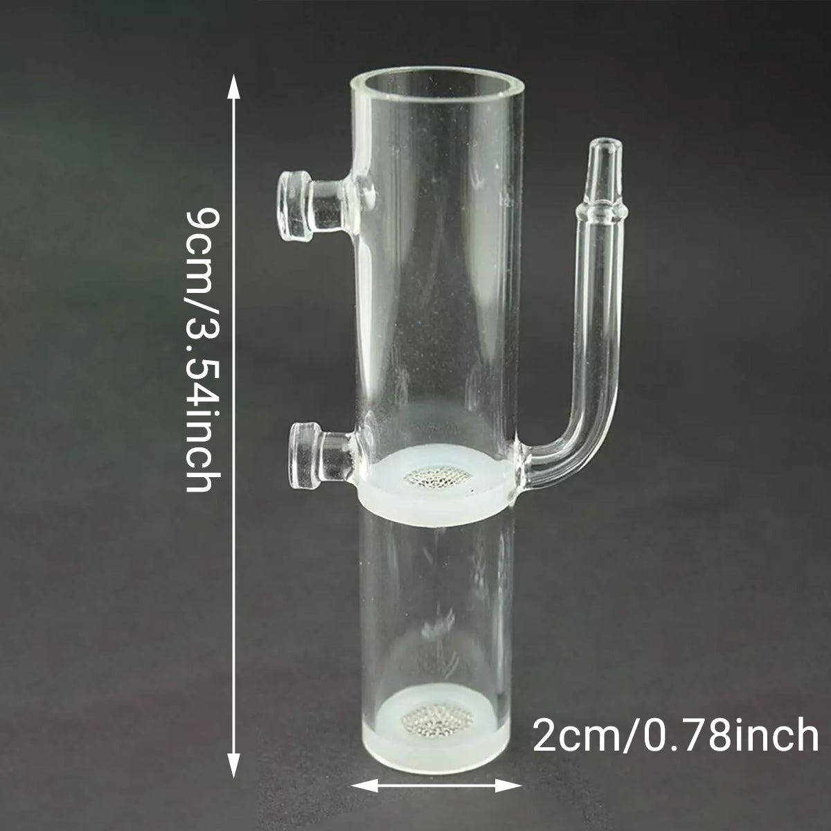 Glass Shrimp Egg Incubator with Regulating Valve for Aquariums