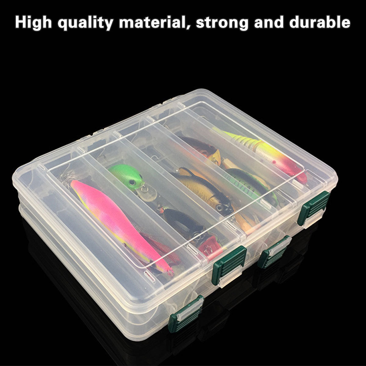 Fishing Tackle Storage Box Waterproof Plastic Organizer