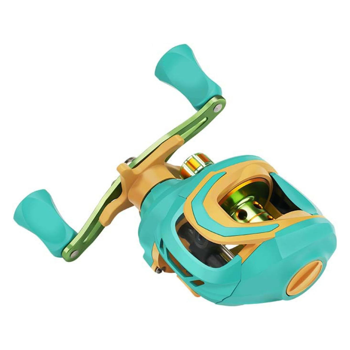 Baitcasting Fishing Reel Magnetic Brake Lightweight Left Right Hand