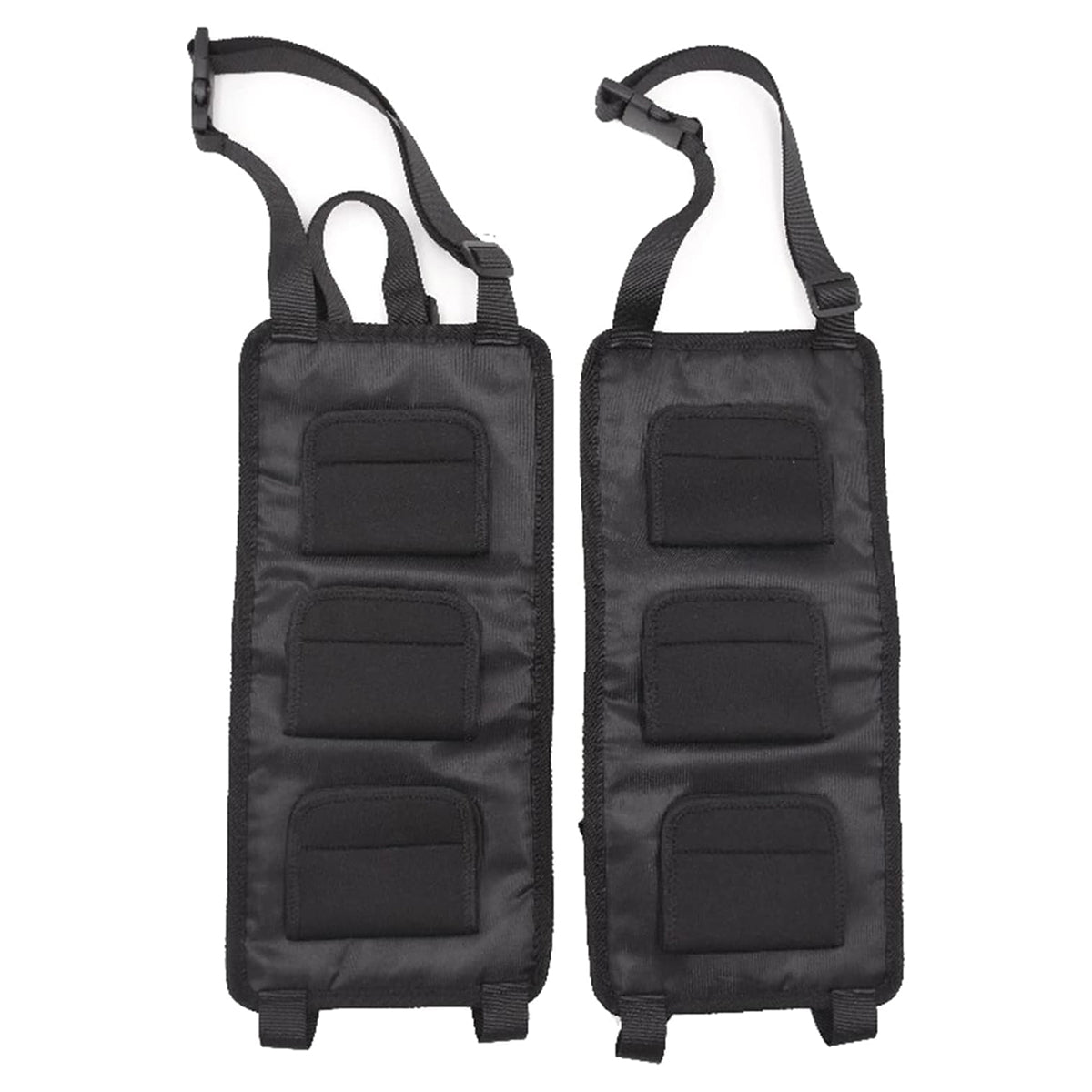 Car Mounted Fishing Rod Holder Rack 2 Pack Adjustable Backseat Storage Straps