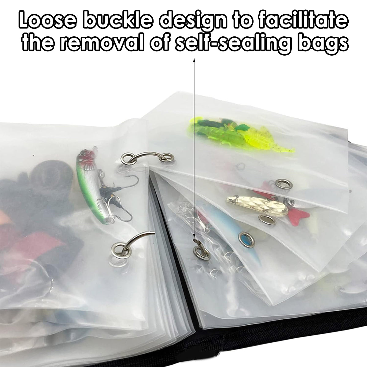 Waterproof Fishing Tackle Storage Bag with 15 Pockets
