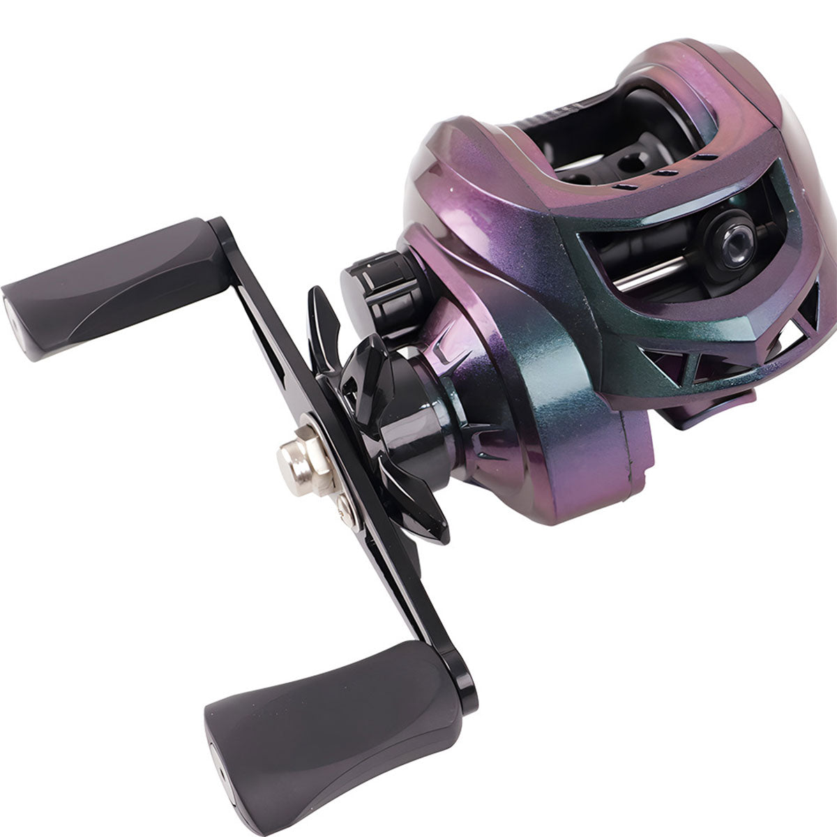 Metal Fishing Reel High-Speed Gear 7.2:1 with Force Alarm