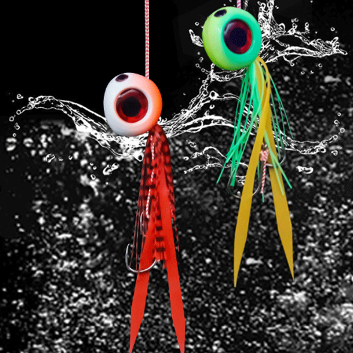 Luminous Fishing Lure with 3D Fisheye – Durable Hooks