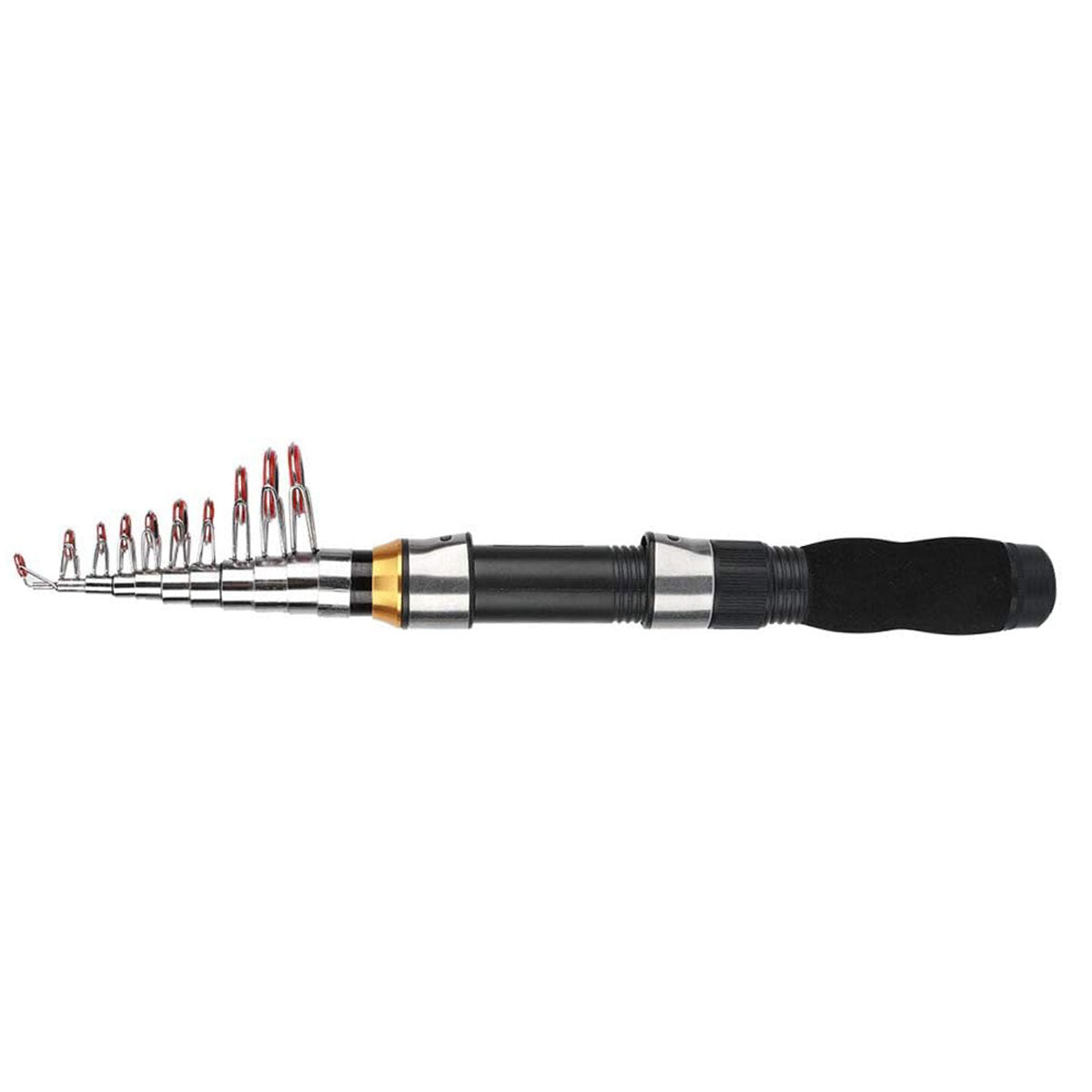 Telescopic Fishing Rod Portable Compact Travel Freshwater Saltwater
