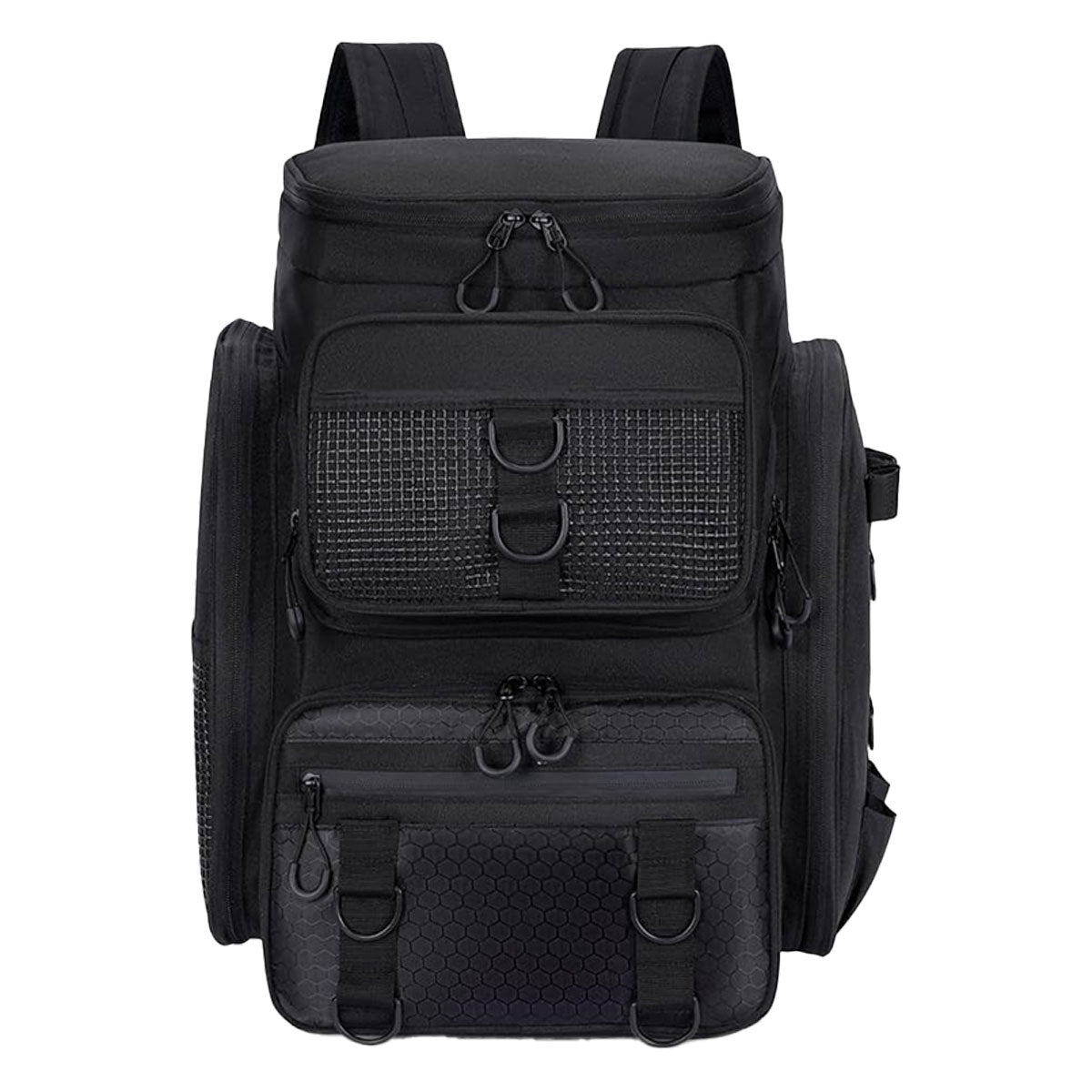 42L Waterproof Fishing Backpack Large Capacity Multi-Compartment Gear Bag