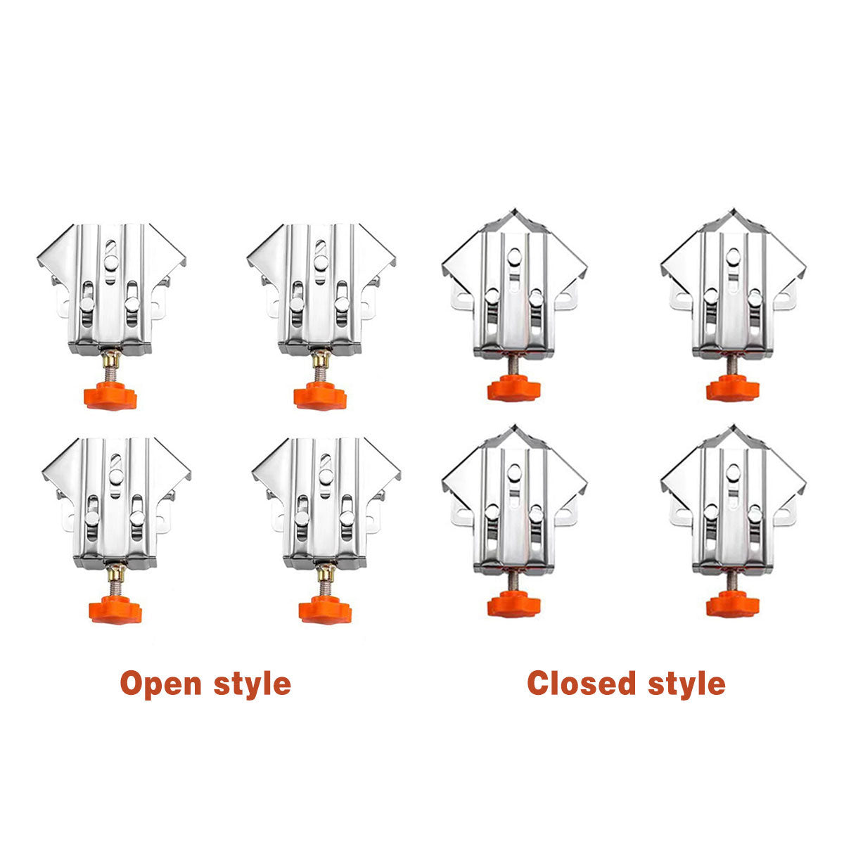 Stainless Steel Right Angle Clamps Adjustable for Woodworking