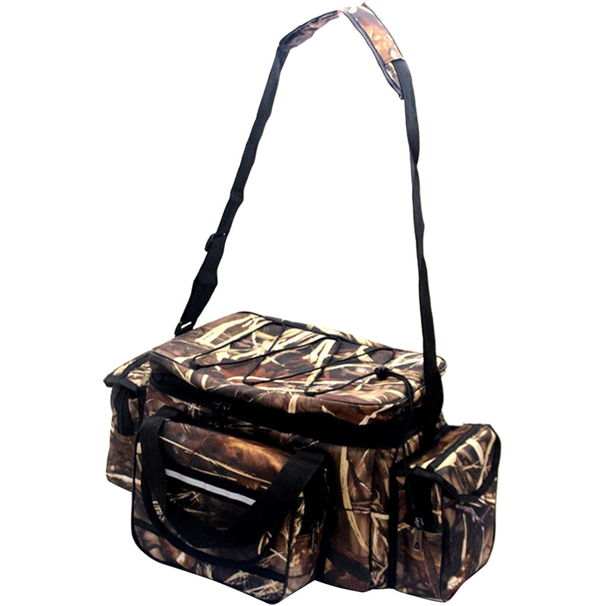 Large Capacity Fishing Tackle Bag Multi Functional Single Shoulder Gear Storage