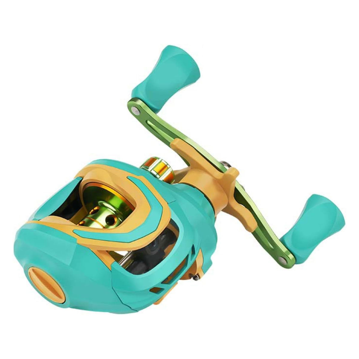 Baitcasting Fishing Reel Magnetic Brake Lightweight Left Right Hand